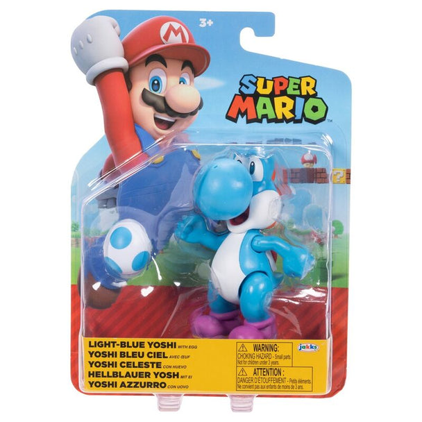 Figurine Luigi de 10cm articulée avec détails précis et couleurs vives de la série Wave 40