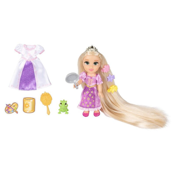 Détail des articulations mobiles de la poupée Raiponce Disney 15 cm JAKKS PACIFIC
