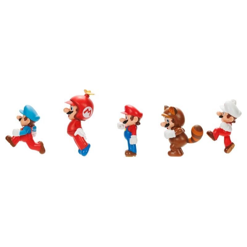 Figurine Luigi de 6cm dans le blister Super Mario Bros, avec finition soignée et design fidèle