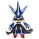Vue arrière de la figurine Sonic the Hedgehog wave 17 montrant les épines bleues sculptées