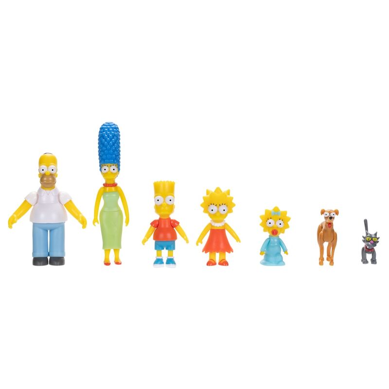 Figurine Bart Simpson en pose dynamique, figurines 6cm JAKKS PACIFIC Les Simpsons