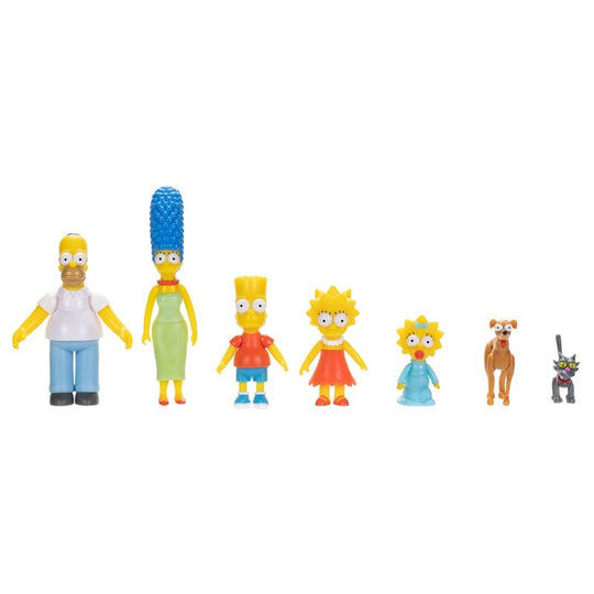 Figurine Bart Simpson en pose dynamique, figurines 6cm JAKKS PACIFIC Les Simpsons