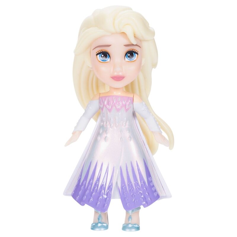 Mini poupée Disney Princess 7cm en tenue jaune dorée
