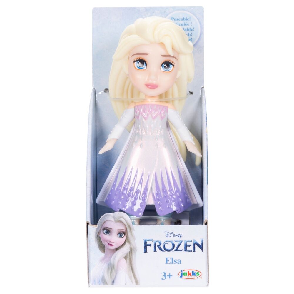 Figurine Disney Princess 7cm en robe rouge et accessoires détaillés