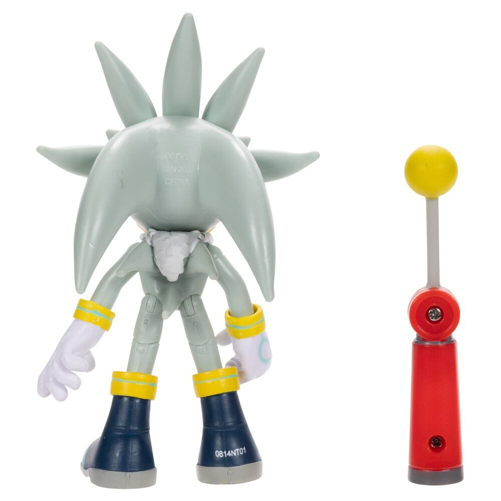 Zoom sur les gants blancs de la figurine Sonic the Hedgehog wave 17, finition soignée