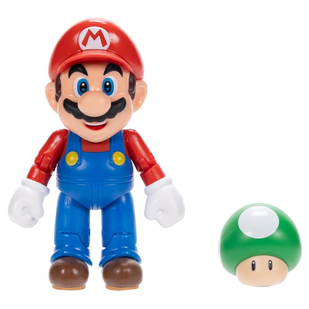 Figurine Koopa Troopa verte articulée de 10cm avec carapace détaillée