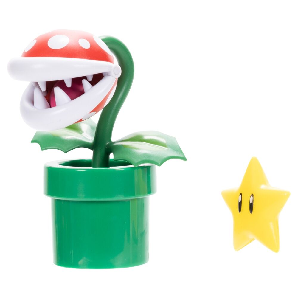 Figurine Lakitu articulée de 10cm avec nuage et lunette de soleil