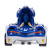Image latérale montrant la finition précise d'une figurine véhicule Sonic the Hedgehog Wave 7