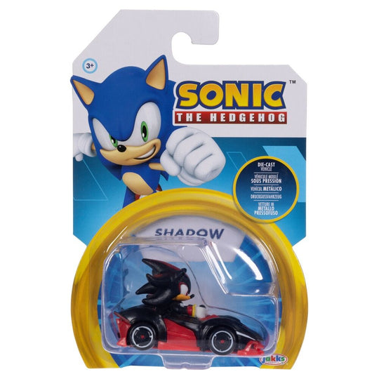 Zoom sur les roues robustes et articulées d'un véhicule Sonic the Hedgehog Wave 7