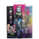 Poupée Monster High Frankie Stein en tenue mode avec accessoires, vue de face