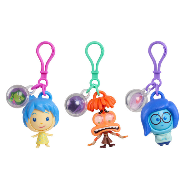 Porte-clés figurine Alegria Disney Pixar Vice-Versa 2 avec tête rotative anti-stress