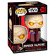 Figurine Funko POP de l'Empereur Palpatine en vinyle, vue de face avec détails précis et couleurs fidèles à Star Wars