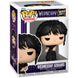 Figurine Funko POP de Wednesday Addams en vinyl de 9 cm dans sa boîte cadeau officielle FUNKO