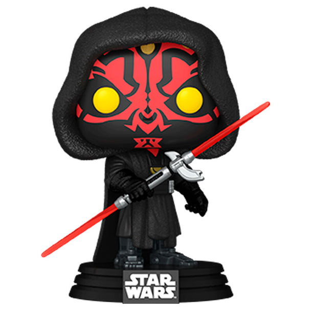 Boîte collector de la figurine Funko POP Darth Maul Star Wars, idéale pour protéger et exposer la figurine vinyle.