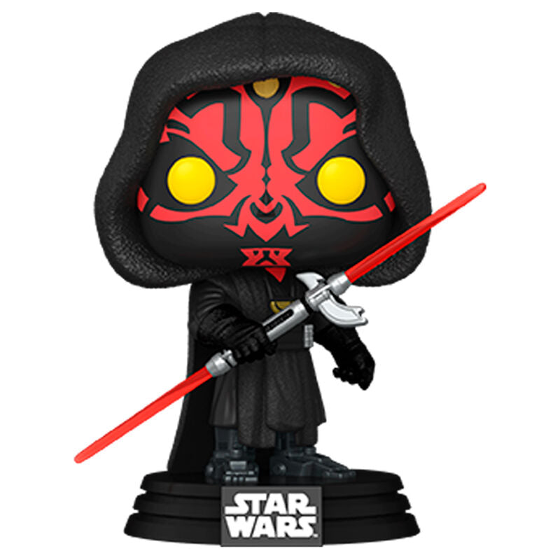Boîte collector de la figurine Funko POP Darth Maul Star Wars, idéale pour protéger et exposer la figurine vinyle.