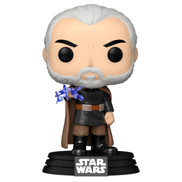 Emballage original de la figurine Funko POP Count Dooku Star Wars avec boîte cadeau collector