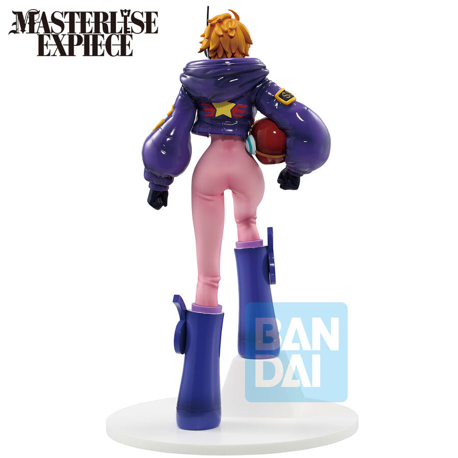 Packaging officiel BANPRESTO de la figurine Lilith One Piece, avec illustration et logo.