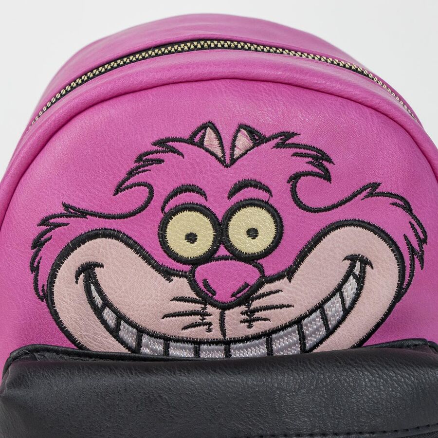 Bandoulières ajustables en cuir synthétique du sac à dos casual Disney Cheshire