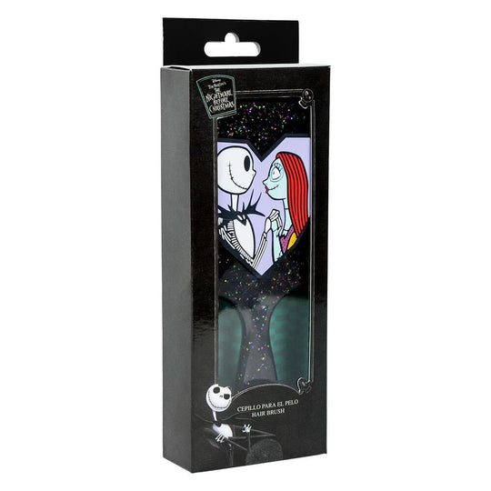 Packaging officiel CERDÁ de la brosse à cheveux Jack & Sally inspirée du film Disney