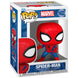 Figurine Funko POP Spider-Man Classics en vinyle de 9 cm présentée dans sa boîte cadeau officielle Marvel