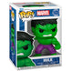 Figurine Funko POP Hulk Classics Marvel en vinyle de 9 cm, présentant Hulk en position de combat avec couleurs vives