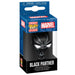 Porte-clés Pocket POP Marvel Black Panther vue avant avec détails précis du costume et masque