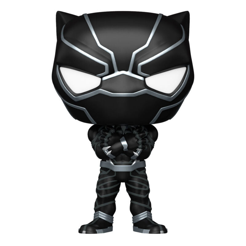 Détail de la figurine Funko POP Black Panther Classics montrant le design précis et les couleurs vibrantes du personnage