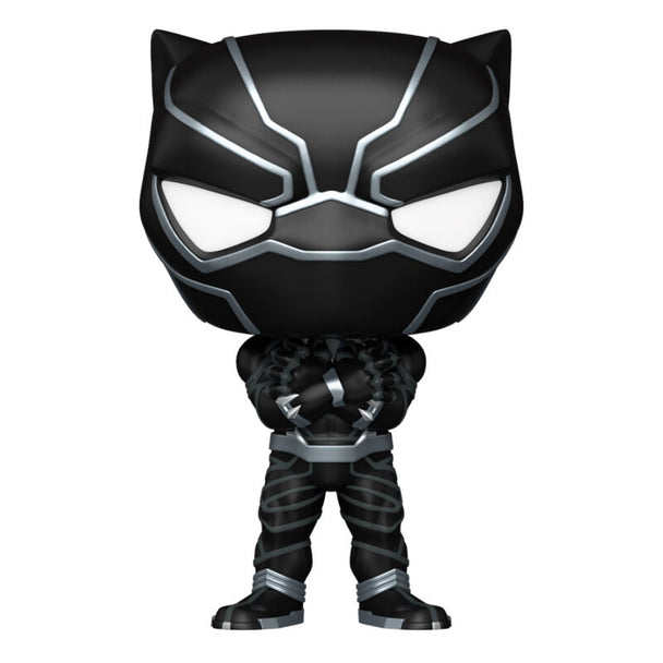 Détail de la figurine Funko POP Black Panther Classics montrant le design précis et les couleurs vibrantes du personnage