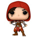 Vue rapprochée de la figurine Funko POP Diablo IV Rogue montrant les détails soignés du personnage