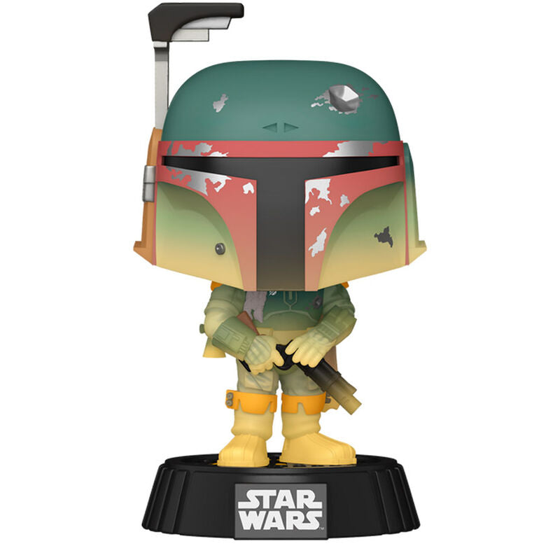 Boîte cadeau collector Funko POP contenant la figurine Boba Fett Star Wars de 9 cm