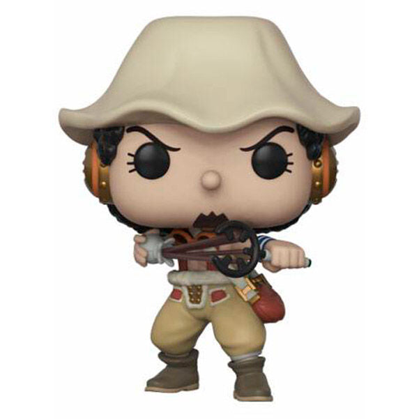 Packaging boîte cadeau de la figurine Funko POP Usopp One Piece série 3, avec logo officiel Funko et design attractif