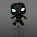 Vue latérale de la figurine Funko POP Spider-Man No Way Home Exclusive Chase en vinyle de 9 cm