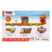 Accessoires inclus dans le playset pour des courses variées et amusantes