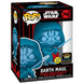 Vue rapprochée de la figurine vinyle Funko POP Darth Maul avec détails précis et couleurs vives