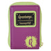 Intérieur du portefeuille Loungefly Goosebumps avec doublure assortie et compartiments pratiques