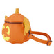 Vue latérale du sac Loungefly Disney Stitch avec détails brillants et doublure intérieure assortie