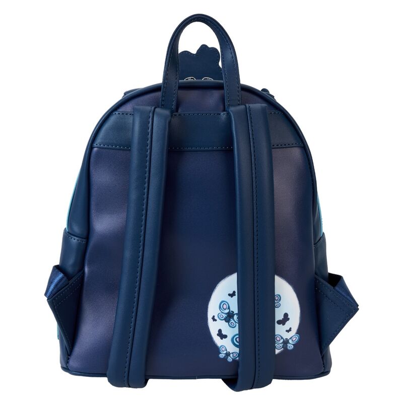 Poche avant zippée du sac à dos Loungefly Corpse Bride Wedding Cake avec imprimés originaux