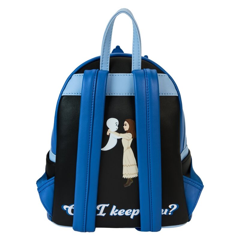 Vue intérieure du sac à dos Loungefly avec doublure assortie et finition soignée
