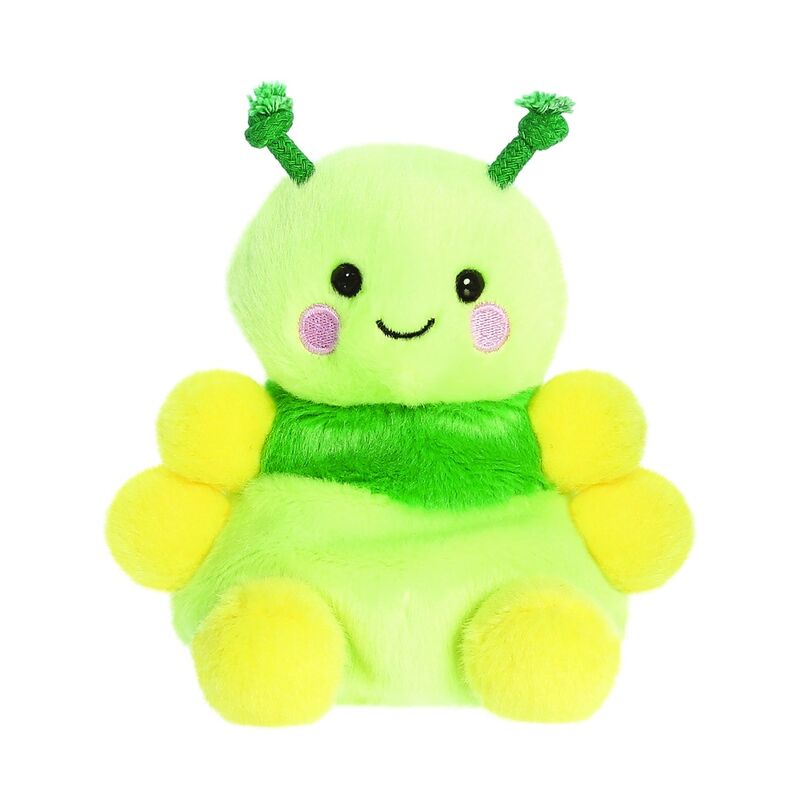 Peluche chenille Palm Pals AURORA de 13 cm, douce et colorée, parfaite pour les enfants.
