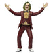Figurine Beetlejuice NECA 18cm montrant le costume rouge et les mains articulées