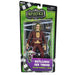 Figurine NECA Beetlejuice 18cm en costume rouge sur fond blanc, vue de face