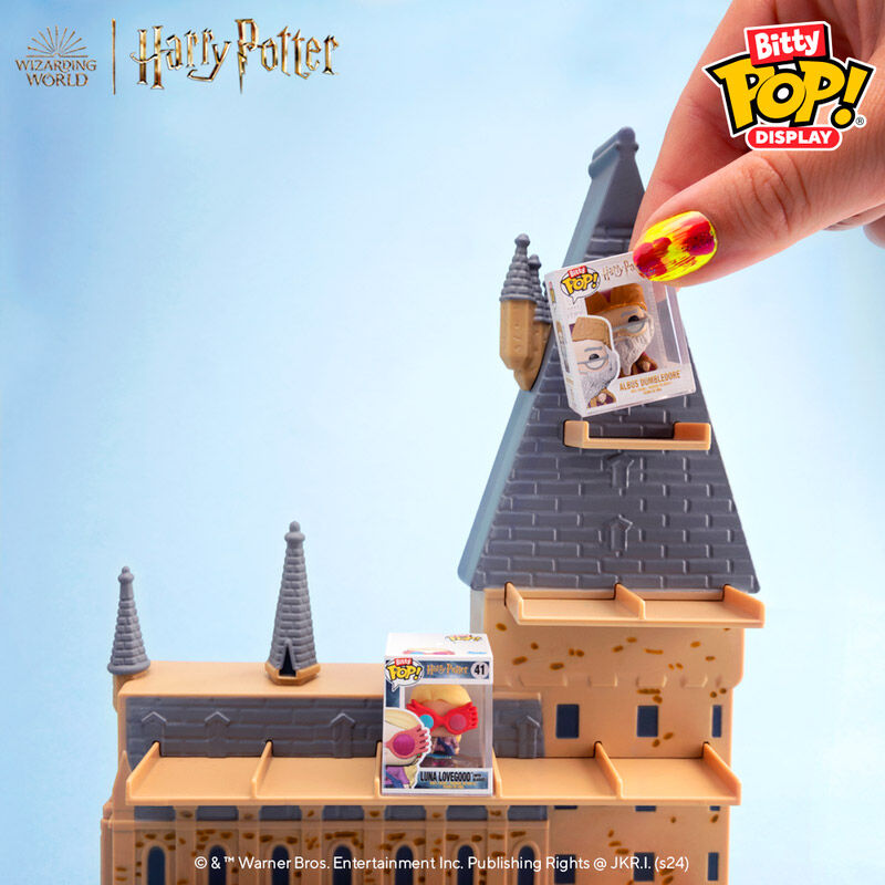 Vue arrière du display mettant en valeur la finition et le design du château
