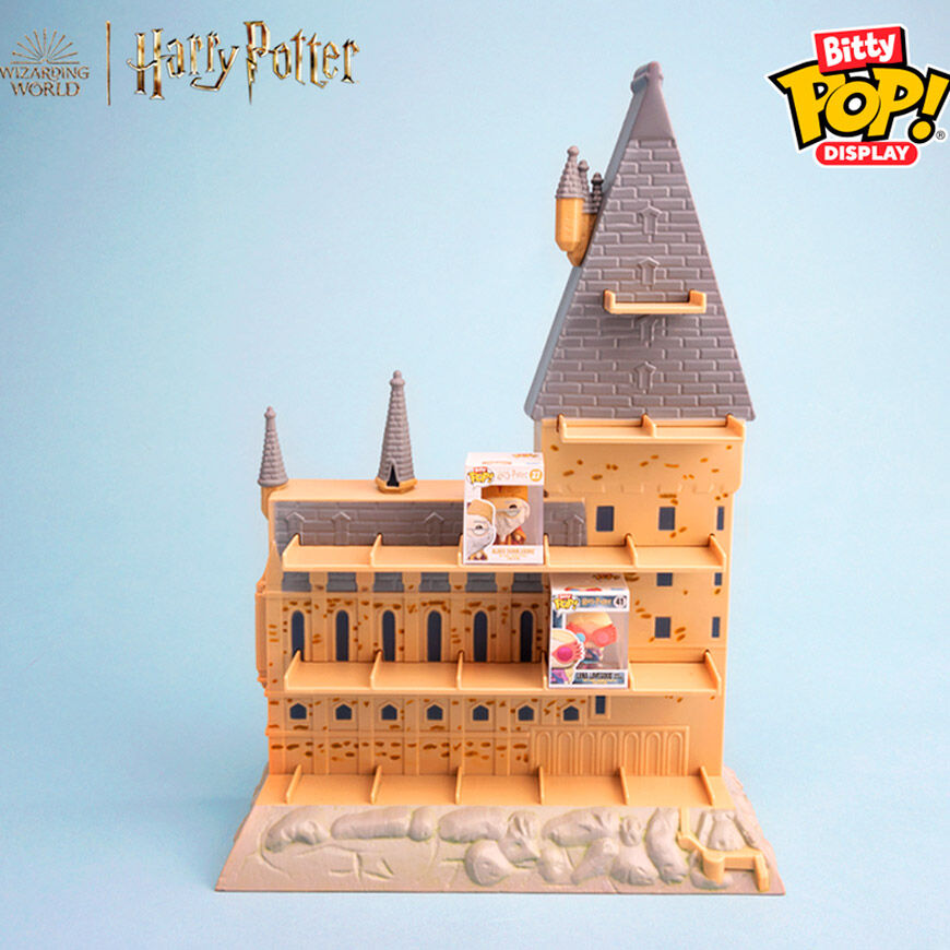 Packaging du display Bitty POP Château de Poudlard Harry Potter FUNKO avec logo officiel