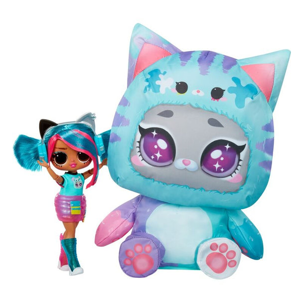 Poupée L.O.L. Surprise Emma Emo Tweens avec costume animal gonflable et accessoires MGA