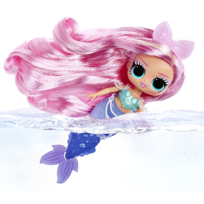 Accessoires inclus avec la poupée L.O.L Surprise Lola Waves Tween sur fond blanc