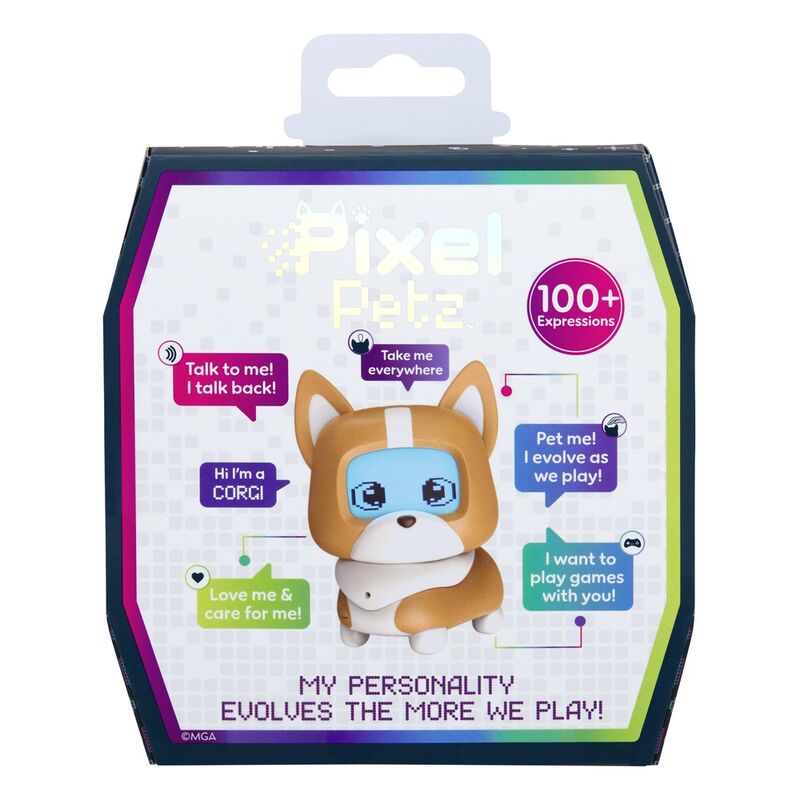 Collection de cinq Pixel Petz MGA avec différentes personnalités et couleurs variées