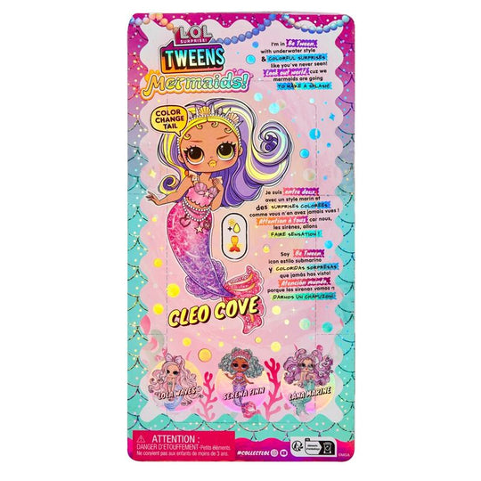 Emballage original de la poupée L.O.L Surprise Cleo Cove Tween 20cm par MGA