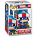 Figurine Funko POP Captain America édition Holiday de 9 cm en vinyle dans sa boîte cadeau