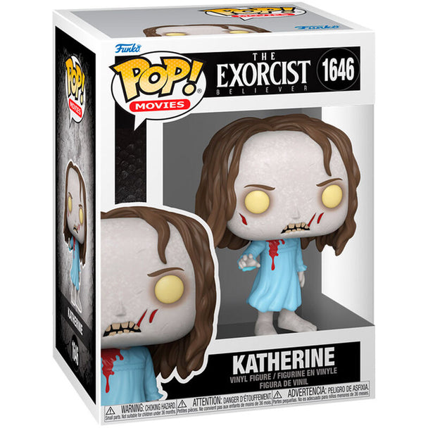 Figurine Funko POP The Exorcist Katherine en vinyle de 9cm avec boîte cadeau visible