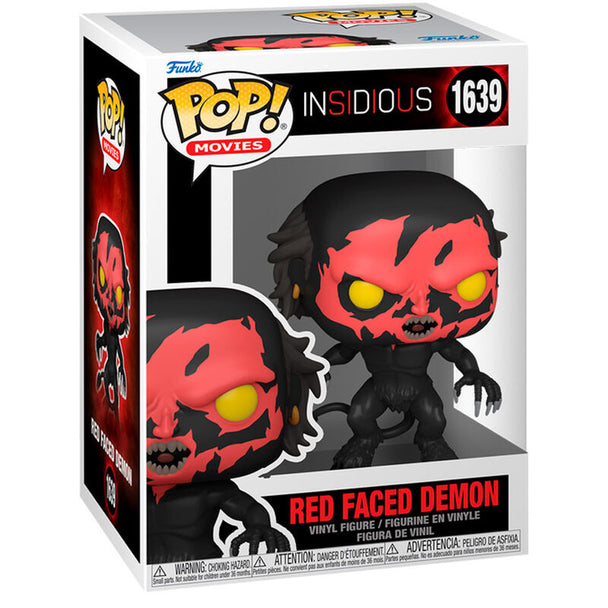 Figurine Funko POP Insidious démon visage rouge en vinyle de 9 cm dans sa boîte cadeau